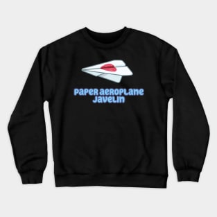 Paper aeroplane Javalin Crewneck Sweatshirt